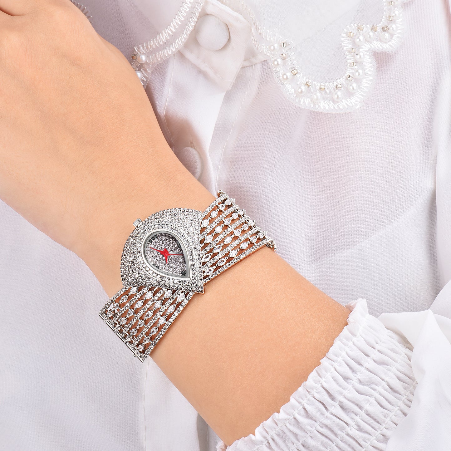 Grandeur  Handcrafted CZ Women's Watch
