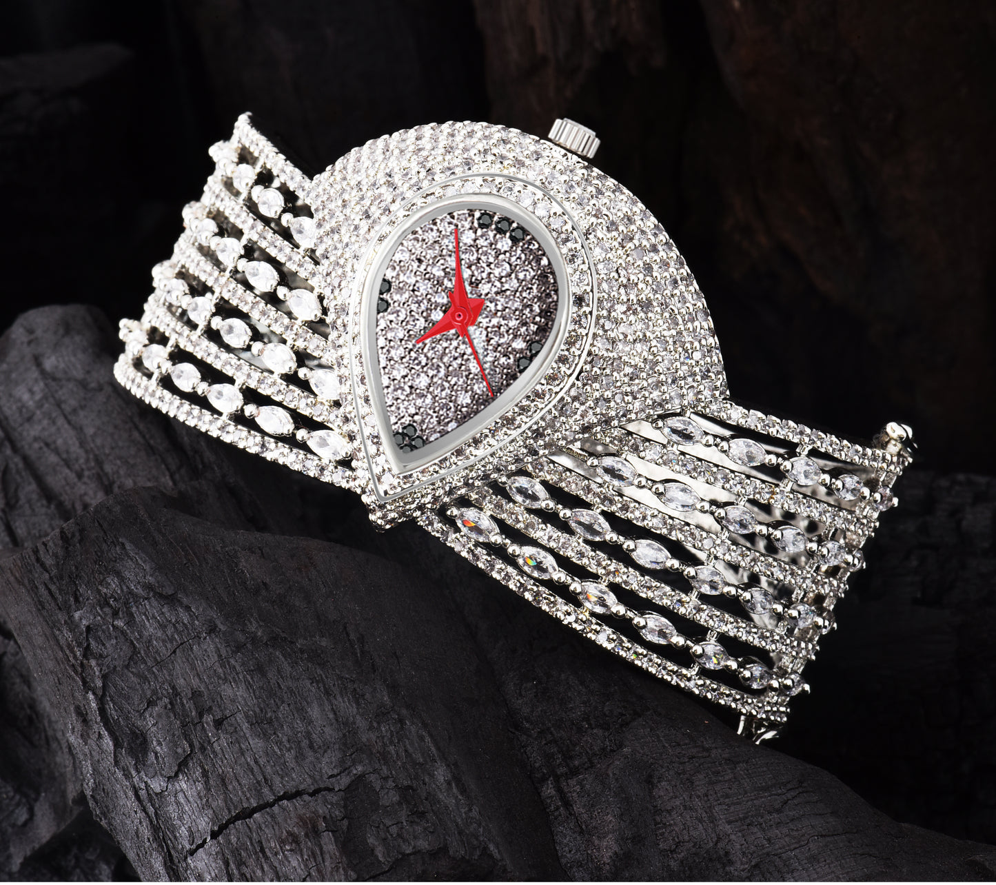 Grandeur  Handcrafted CZ Women's Watch